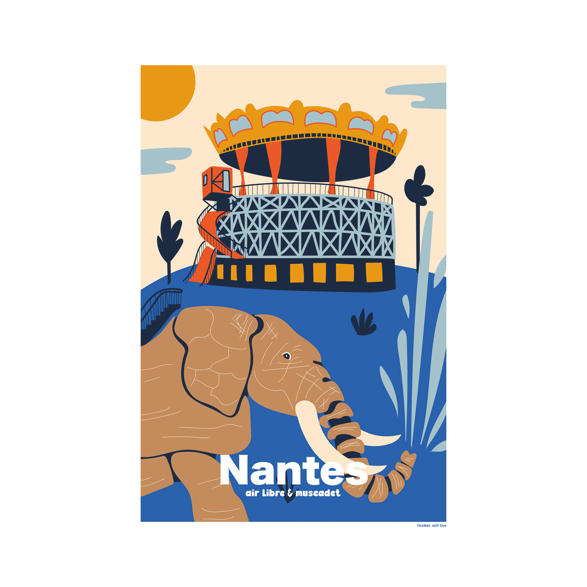 Nantes poster – Foodeez